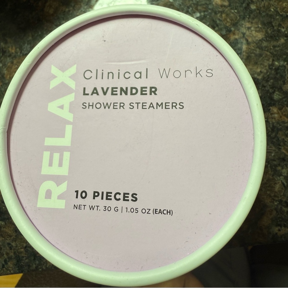 Clinical Works Lavender Shower Steamers